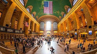 Walking Tour of Grand Central Terminal — New York City 【4K】🇺🇸 [upl. by Sayles]