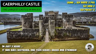 Caerphilly Castle  The Largest in Wales 2nd in Britain [upl. by Gaal]