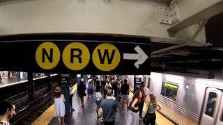 ⁴ᴷ The Busiest NYC Subway Station Times Square–42nd StreetPort Authority Bus Terminal [upl. by Alisia816]