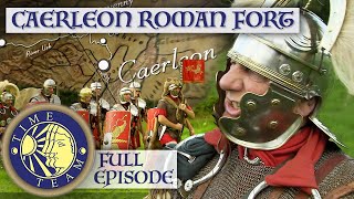 Caerleon Roman Legion Fort In Wales  Time Team [upl. by Nibram]