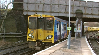 Half an Hour at 216  Birkenhead North Station 1022017  Class 507 508 terminus [upl. by Leirbma]