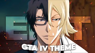 Aizen x Urahara  GTA IV Theme Edit [upl. by Janna]